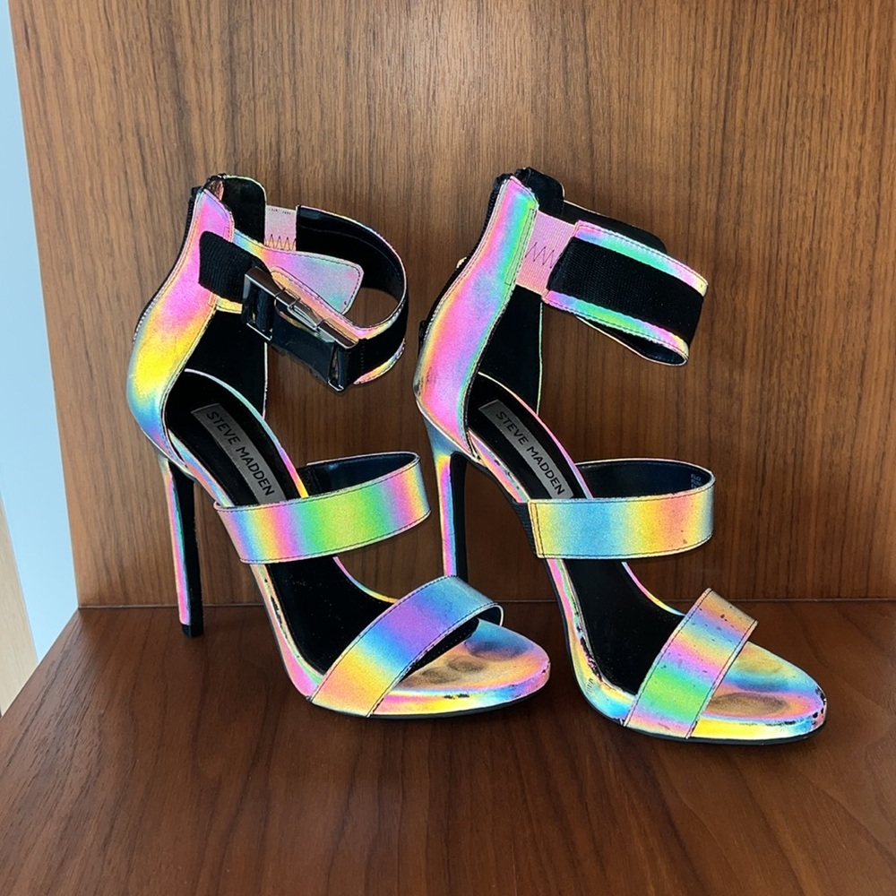 Steve Madden Felice Reflective Heel